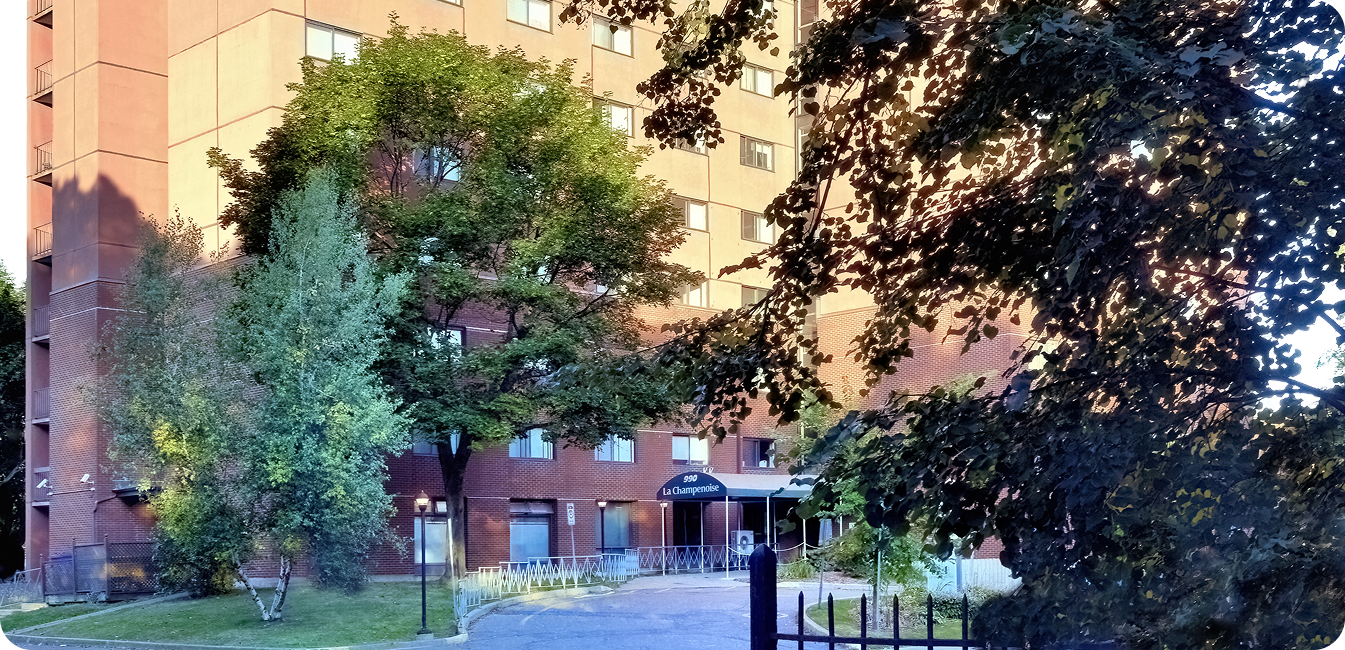 Extérieur du CHSLD Notre-Dame